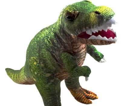 ダイナソーフレンズ リアルプリントぬいぐるみ：ティラノサウルス