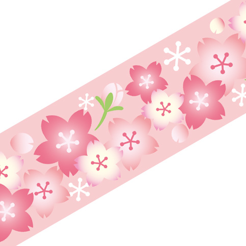 マスキングテープ：A011：桜
